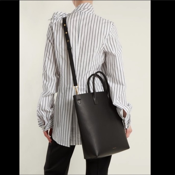 Black  - Mansur Gavriel North South tote - Picture 2 of 11